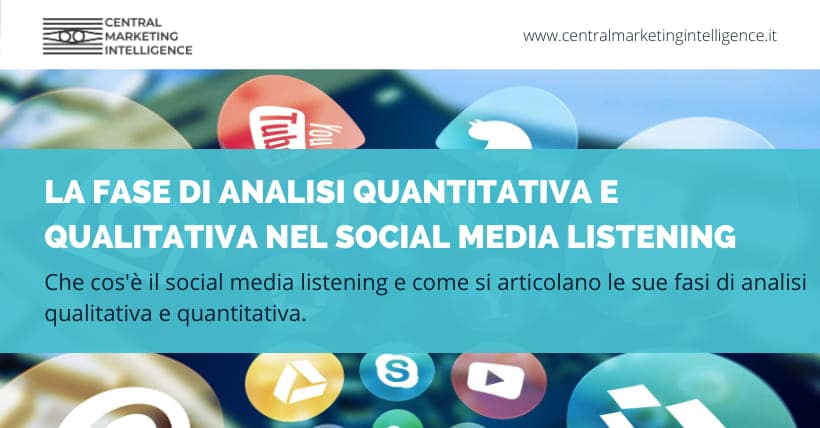 analisi quantitativa e qualitativa social media listening