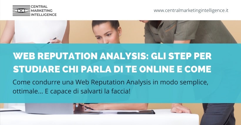 web reputation analysis online come fare