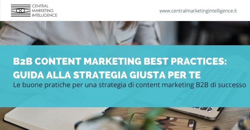 B2B content marketing best practices